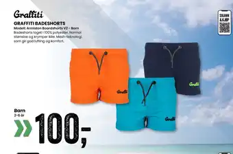 Sport Outlet GRAFFITI BADESHORTS tilbud
