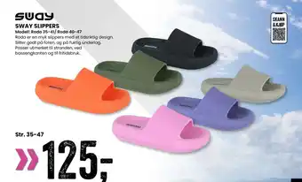 Sport Outlet SWAY SLIPPERS tilbud