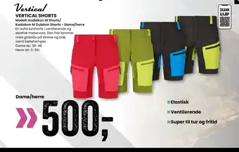 Sport Outlet VERTICAL SHORTS tilbud