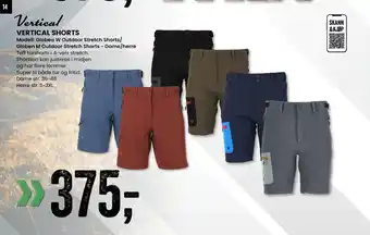 Sport Outlet VERTICAL SHORTS tilbud