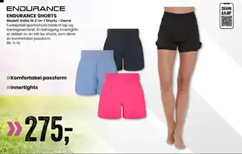 Sport Outlet ENDURANCE SHORTS tilbud