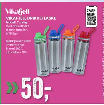 Sport Outlet VIKAFJELL DRIKKEFLASKE tilbud