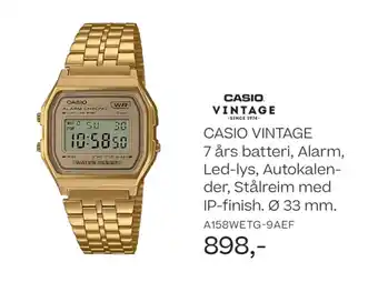 Bjørklund CASIO VINTAGE tilbud