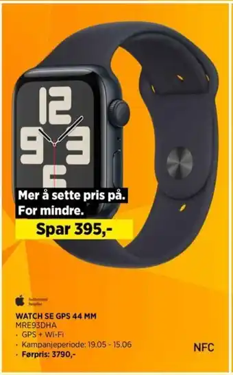 POWER WATCH SE GPS 44 MM MRE93DHA tilbud