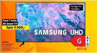 POWER SAMSUNG 55" 4K LED SMART TV tilbud