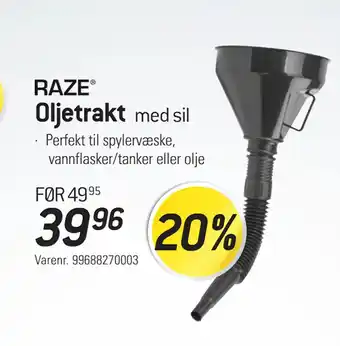 Thansen Oljetrakt tilbud