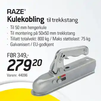 Thansen Kulekobling tilbud