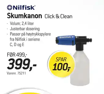 Thansen Skumkanon tilbud