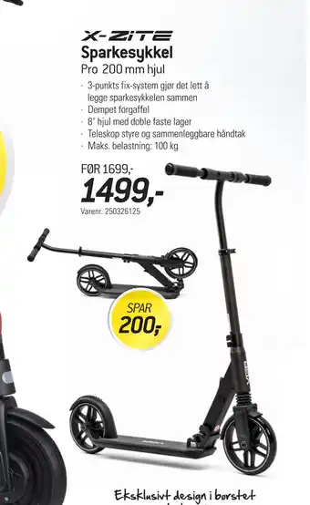 Thansen Sparkesykkel tilbud