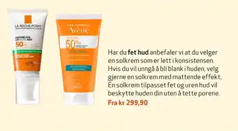 Apotek 1 Solkrem til ansiktet tilbud