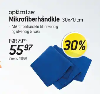 Thansen Mikrofiberhåndkle tilbud