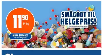 Coop Obs NIDAR SMÅGODT tilbud