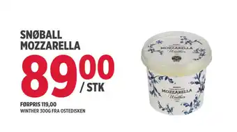 Jacobs SNØBALL MOZZARELLA tilbud