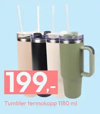 Gigaboks Tumbler termokopp 1180 ml tilbud