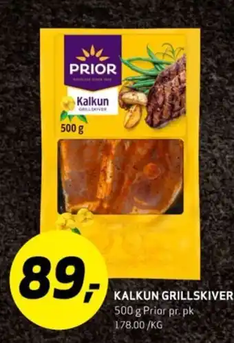 Bunnpris KALKUN GRILLSKIVER tilbud