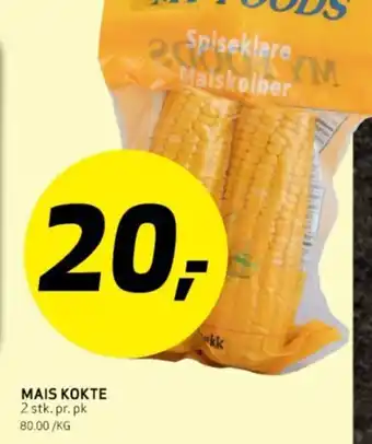 Bunnpris MAIS KOKTE tilbud