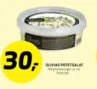 Bunnpris OLIVIAS POTETSALAT tilbud