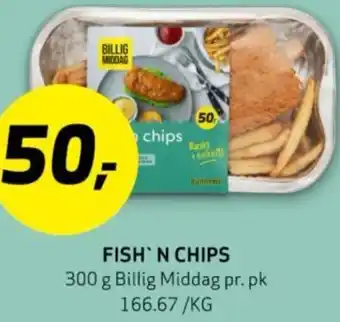 Bunnpris FISH'N CHIPS tilbud