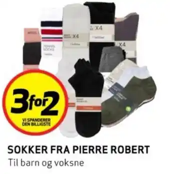 Bunnpris SOKKER FRA PIERRE ROBERT tilbud