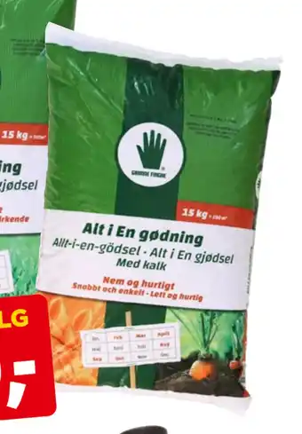 jem & fix ALT-I-EN GJØDSEL tilbud