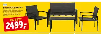jem & fix LOUNGESETT BRUXELLES tilbud