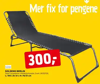 jem & fix SOLSENG BERLIN tilbud