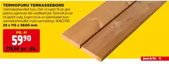 jem & fix TERMOFURU TERRASSEBORD tilbud