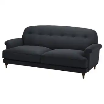 IKEA Esseboda 3-seters sofa, Knäbäck antrasitt/brun tilbud