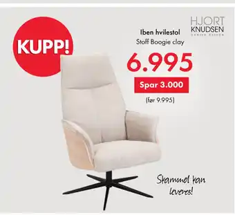 Fagmøbler Iben hvilestol tilbud