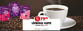 Nordby Supermarket LÖFBERGS KAFFE tilbud