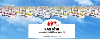 Nordby Supermarket RAMLÖSA tilbud