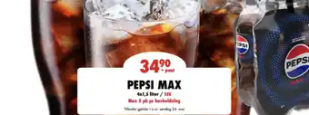 MaxiMat Charlottenberg PEPSI MAX tilbud