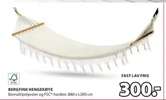 BERGFINK HENGEKØYE