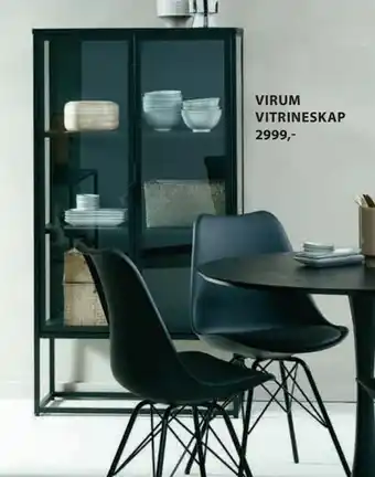 JYSK VIRUM VITRINESKAP tilbud
