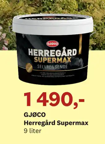 Bygger'n GJØCO Herregård Supermax tilbud