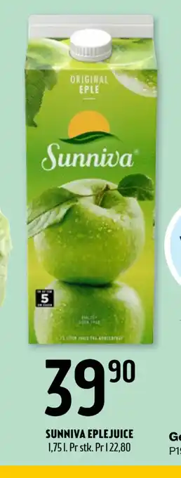 Coop Prix SUNNIVA EPLEJUICE tilbud