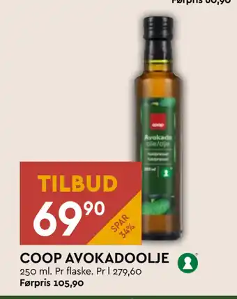 Coop Mega COOP AVOKADOOLJE tilbud