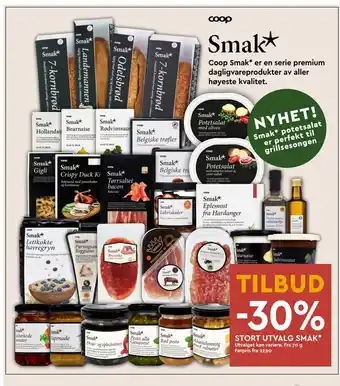 Coop Mega STORT UTVALG SMAK tilbud