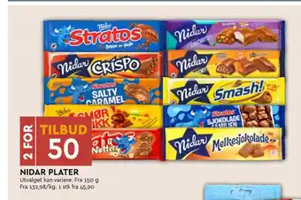 Coop Mega NIDAR PLATER tilbud