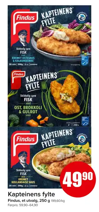 Spar Kapteinens fylte tilbud