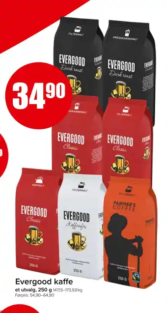 Spar Evergood kaffe tilbud