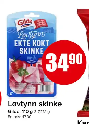 Spar Løvtynn skinke tilbud