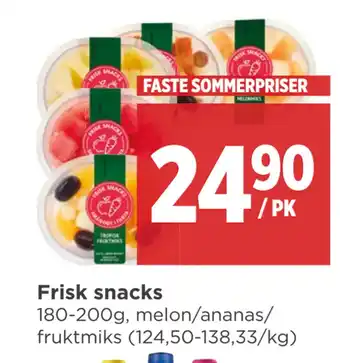 Meny Frisk snacks tilbud