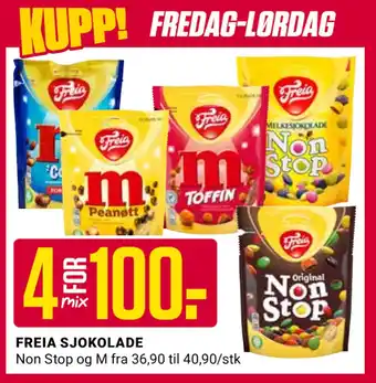 Europris FREIA SJOKOLADE tilbud