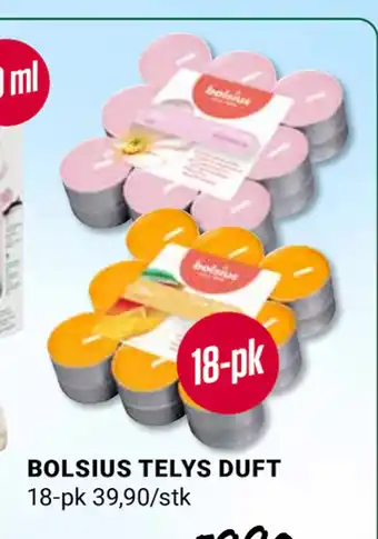 Europris BOLSIUS TELYS DUFT tilbud