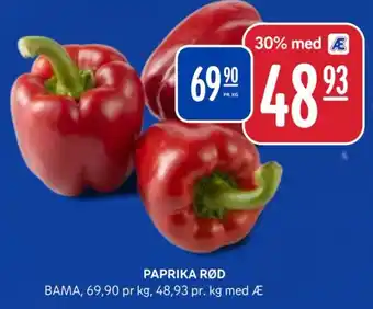 Rema 1000 PAPRIKA RØD tilbud