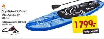 Jula Oppblåsbart SUP-brett tilbud