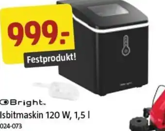 Jula Isbitmaskin 120 W, 1,5 | tilbud