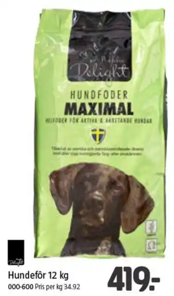 Jula Hundefôr 12 kg tilbud