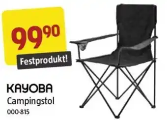 Jula Campingstol tilbud